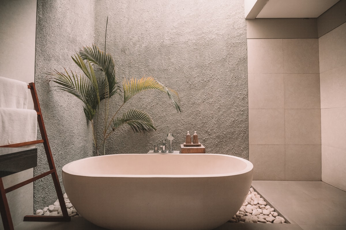Flowing water — bathroom comfort