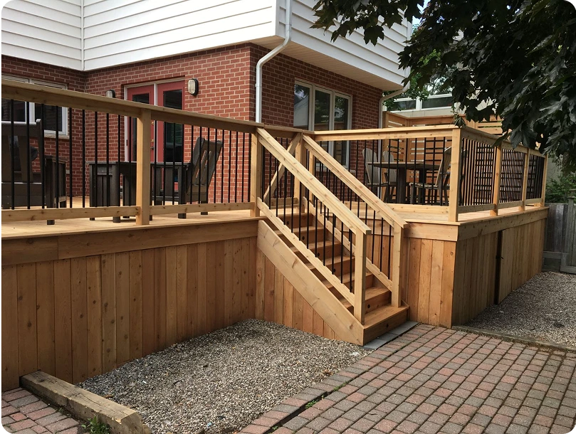 JAL project - custom deck Ottawa