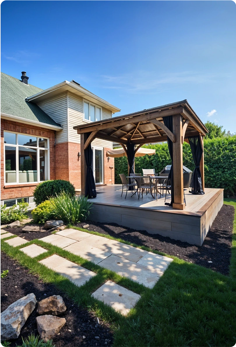 JAL project - outdoor living space Ottawa