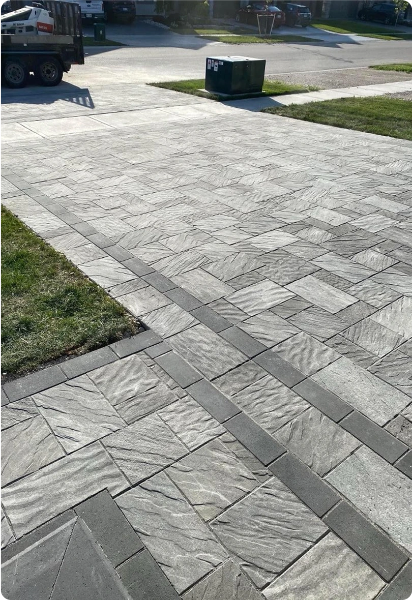 JAL project - driveway interlock Ottawa