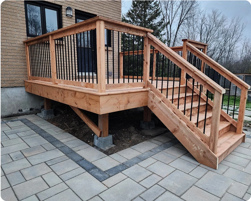 JAL project - deck and landscaping Ottawa