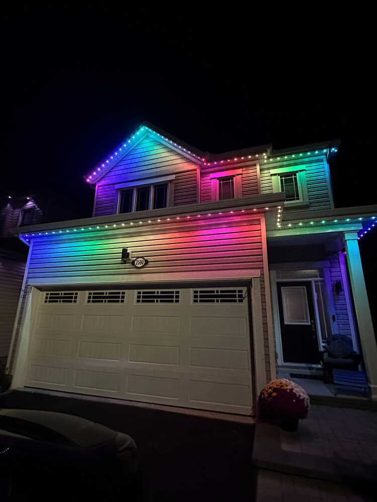 Multicolor installation